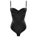 Seamless Backless Shapewear Bodysuit With A Push-up Uplift Bra