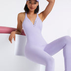 Nude Fitness Dance Ballet Onesie Jumpsuit
