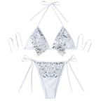 Sequin Charm Ladies Bikini One Piece Swimsuit