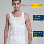 Men's Fashion Casual Solid Color Shapewear Vest