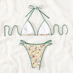 Bikini Sexy Halter Printed Swimsuit For Women