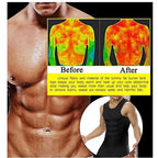 Men's Sports Fitness Shapewear Violently Sweat Belly Contracting Vest