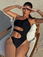 One-shoulder Bikini European And American Swimsuit