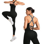 Seamless Camisole Jumpsuit High Elastic Tight