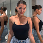 Solid color jumpsuit