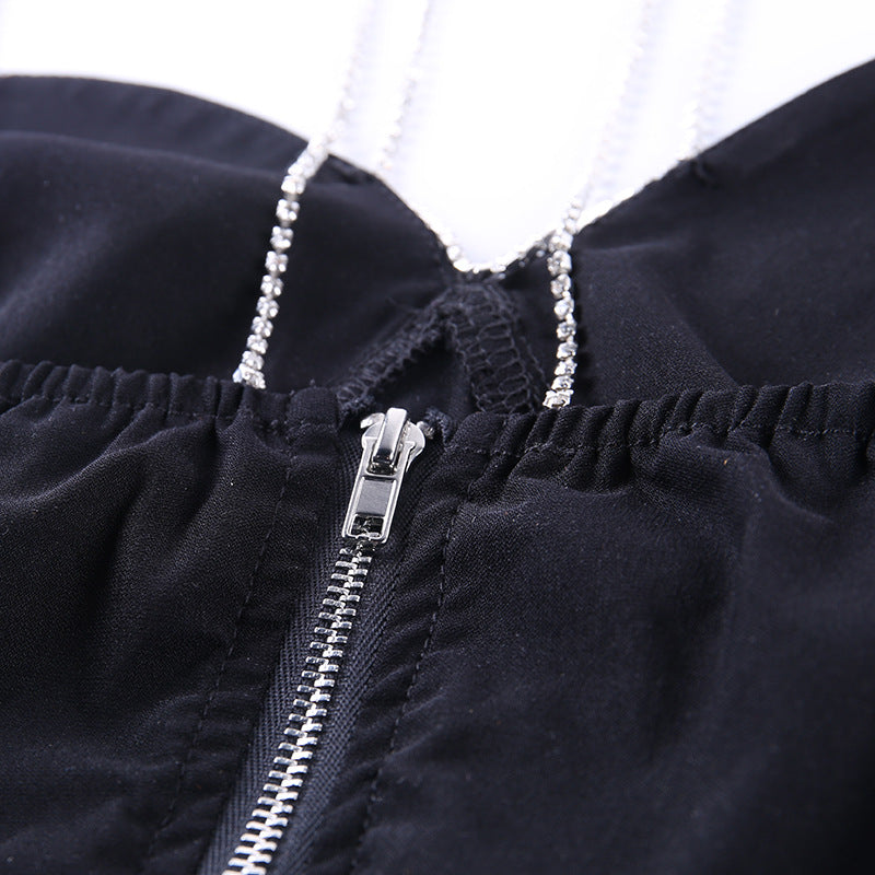 Fashion Sexy Lady Style Body Shaping Temperament Base Wrap Top