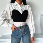 Fashion Sexy Lady Style Body Shaping Temperament Base Wrap Top