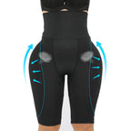 Women's Thick And Cross Fat Buttocks Shapewear High Waist Abdomen Hip Lifting Pants