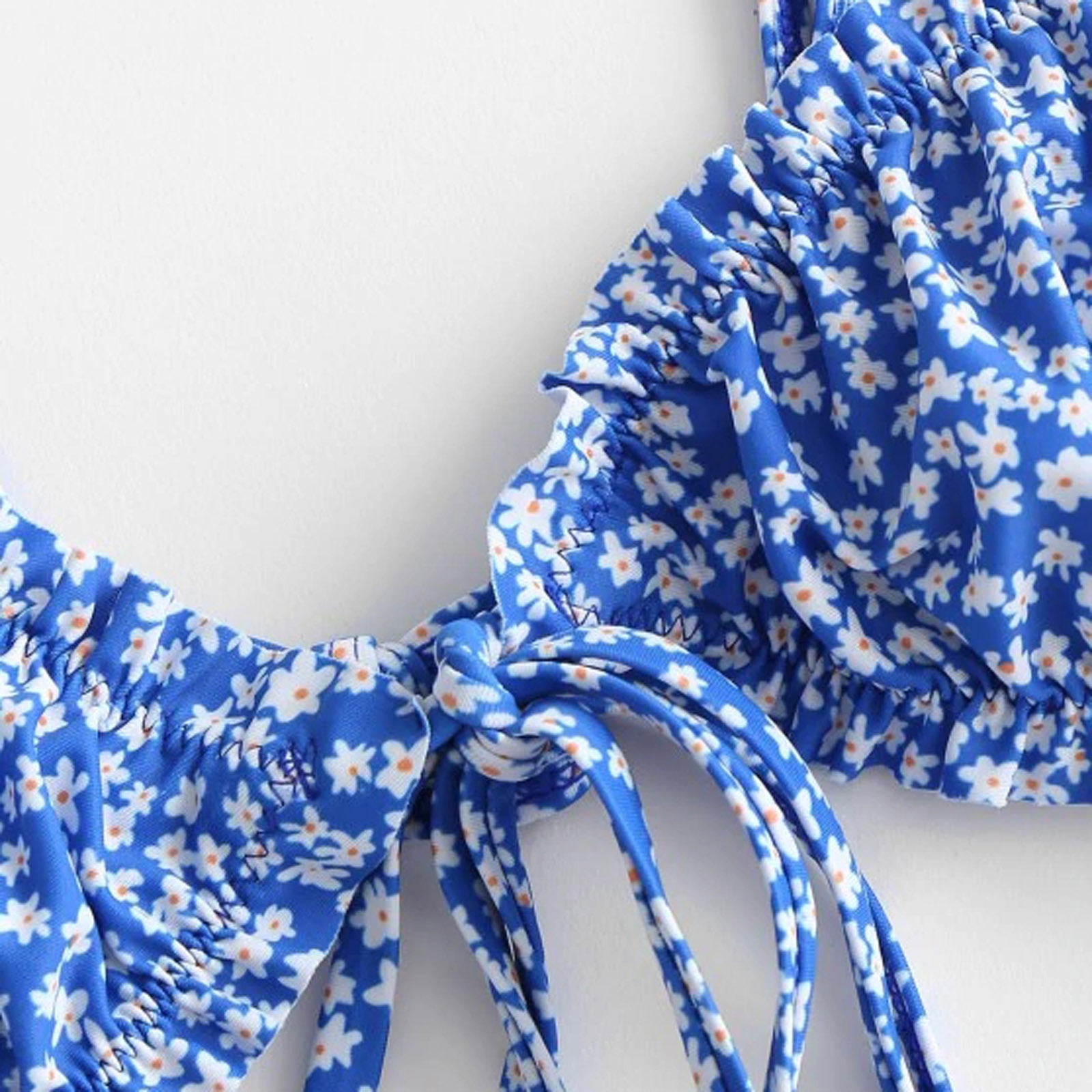 European And American Sexy Bikini Ladies Floral Swimsuit