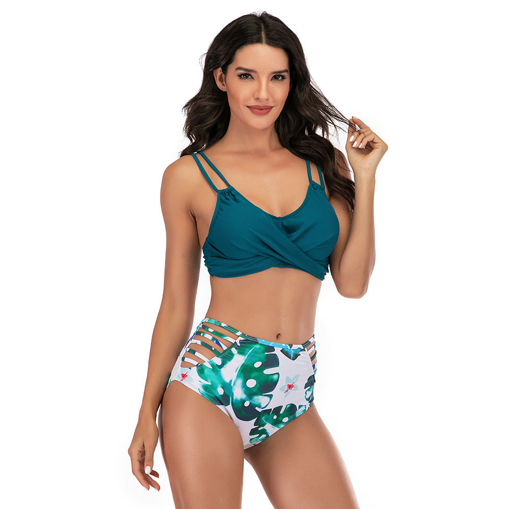 Amazon Split Print Swimsuit
