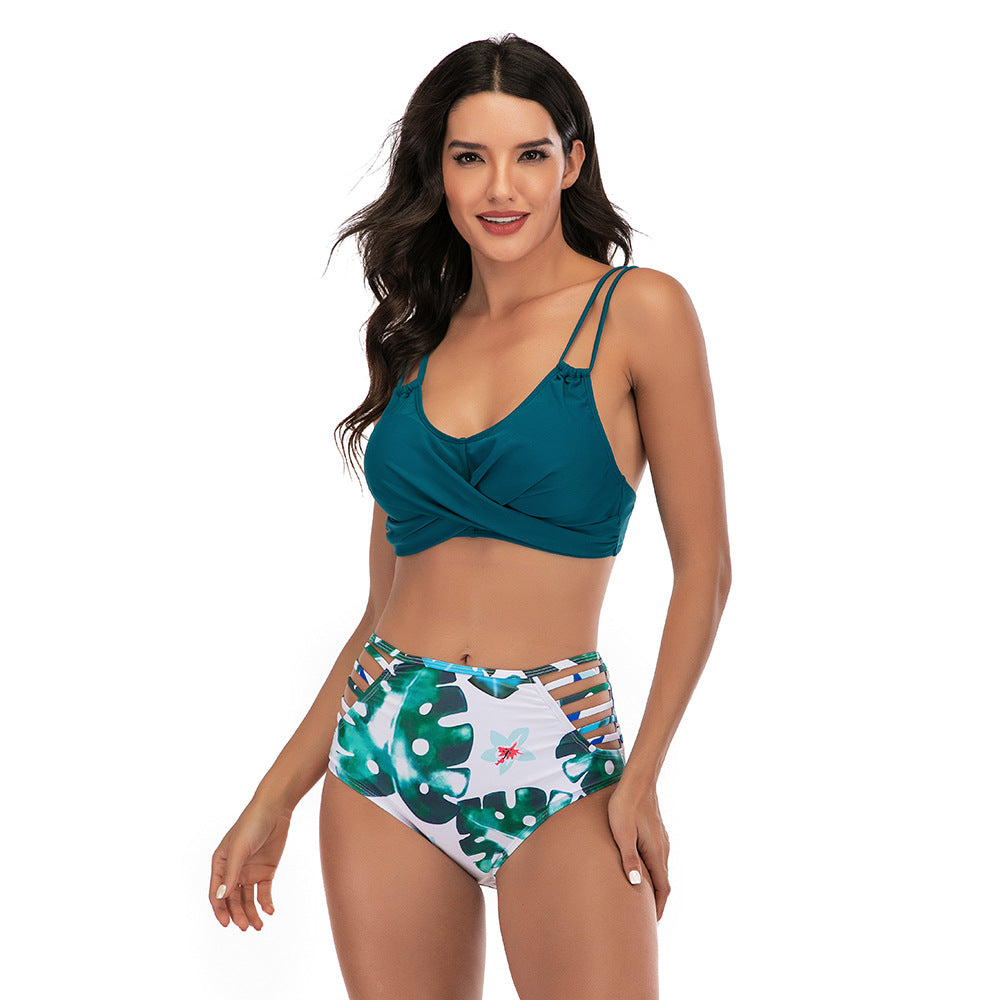 Amazon Split Print Swimsuit