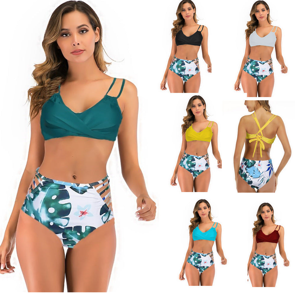 Amazon Split Print Swimsuit