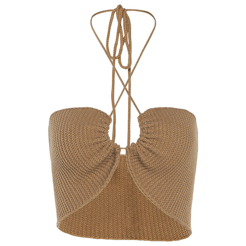 Women's Halter Halter Slim Fit Inner Vest