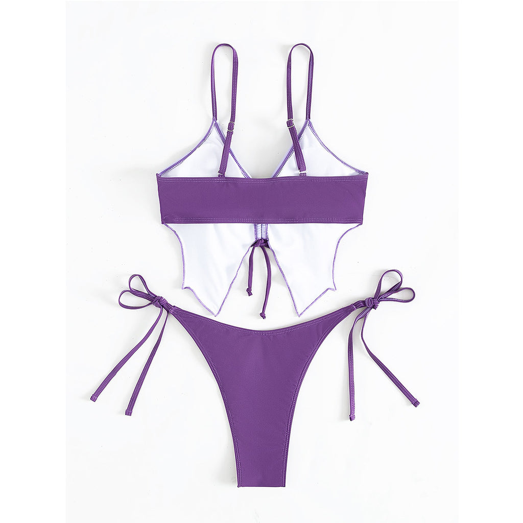Bikini Swimsuit Female European And American Sexy Style Butterfly Swimsuit