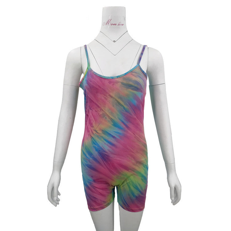 Ladies' suspender jumpsuit