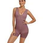 Fajas Colombianas Women's Shapewear, Full Body Sculpting After Abdominal Control, Hip Lifter With Zipper Crotch, Women's Fitness Set,- Prohibition Of Selling On The Amazon Platform