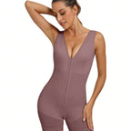 Fajas Colombianas Women's Shapewear, Full Body Sculpting After Abdominal Control, Hip Lifter With Zipper Crotch, Women's Fitness Set,- Prohibition Of Selling On The Amazon Platform