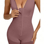 Fajas Colombianas Women's Shapewear, Full Body Sculpting After Abdominal Control, Hip Lifter With Zipper Crotch, Women's Fitness Set,- Prohibition Of Selling On The Amazon Platform