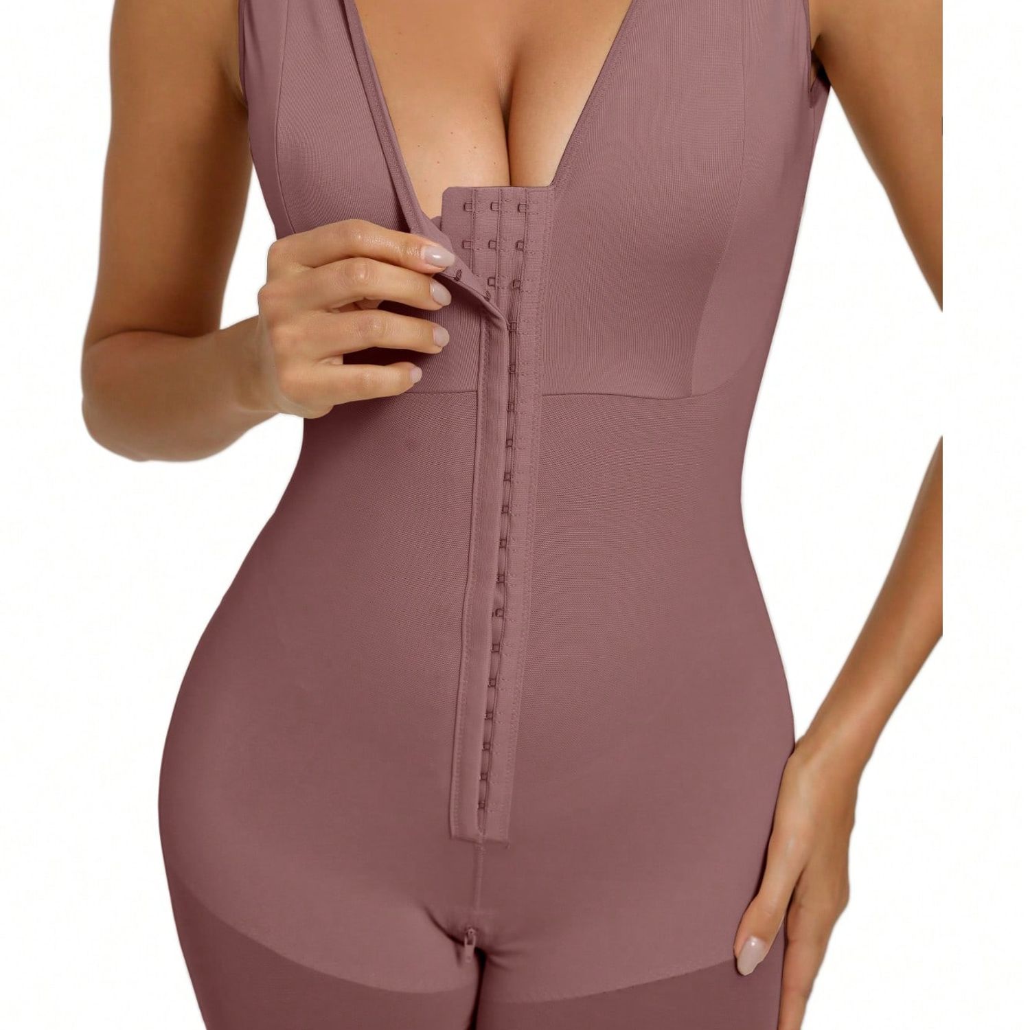 Fajas Colombianas Women's Shapewear, Full Body Sculpting After Abdominal Control, Hip Lifter With Zipper Crotch, Women's Fitness Set,- Prohibition Of Selling On The Amazon Platform