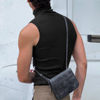 Mens Fashionable Solid-Color Sleeveless Base Layer Tank Top