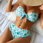 Womens Printed Swimsuit Sexy Bikini Set