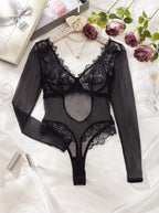 See-through Backless Comfortable Jumpsuit