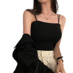 Inner Wear Outer Wear Knitted Vest Top For Women