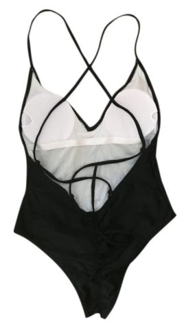 Candy-colored strap Halter Sexy Siamese Swimsuit New Solid Color Siamese Swimsuit Sexy Bikini Multicolor Swimsuit