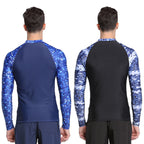 Sea Sun Protection Suit Men's Wetsuit Tight Elastic Split Body
