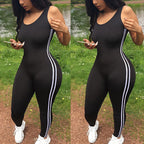 Vest line jumpsuit