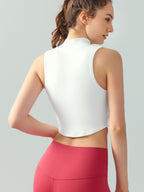 Women's Fashion Slim-fit Yoga Wear Sleeveless Base Tank Top