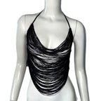 Women's Fashion Multi-layer Tassel Suspender Top
