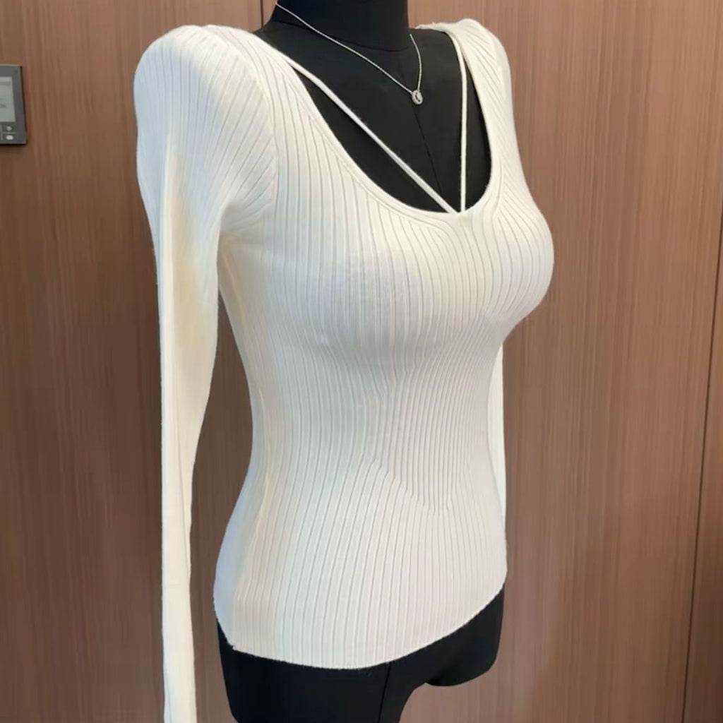 Casual Sweater Slim Knit Base Layer Women