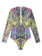 New One-piece Printed Swimsuit