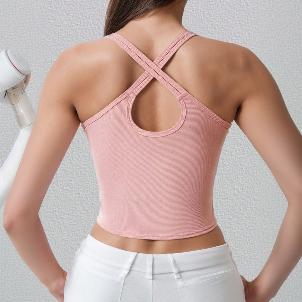 AutumnWinter Commuter All-Match Backless Base Layer Top