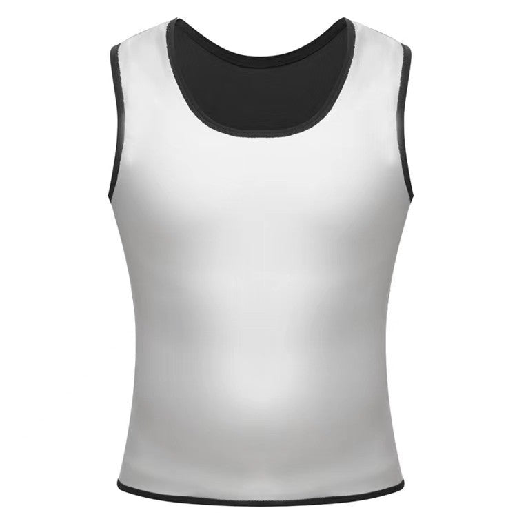 Men's Sports Fitness Shapewear Violently Sweat Belly Contracting Vest