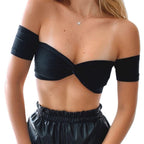 Hot Girl Style Tube Top Kink Design Sense Of Small Inner Wear