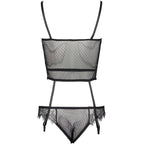 French Lace See-through Underwear With Steel Ring Sexy Inner Wear