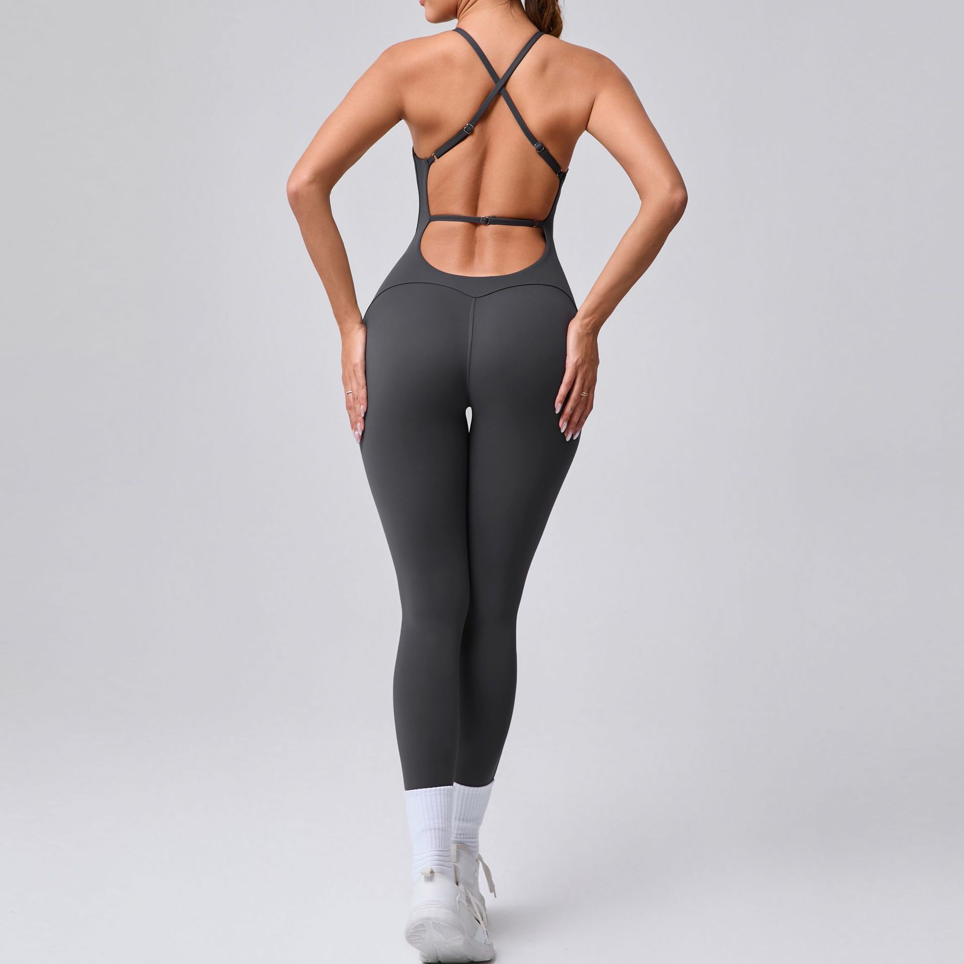 Sports Workout Clothes Tight Yoga Jumpsuit Jumpsuit