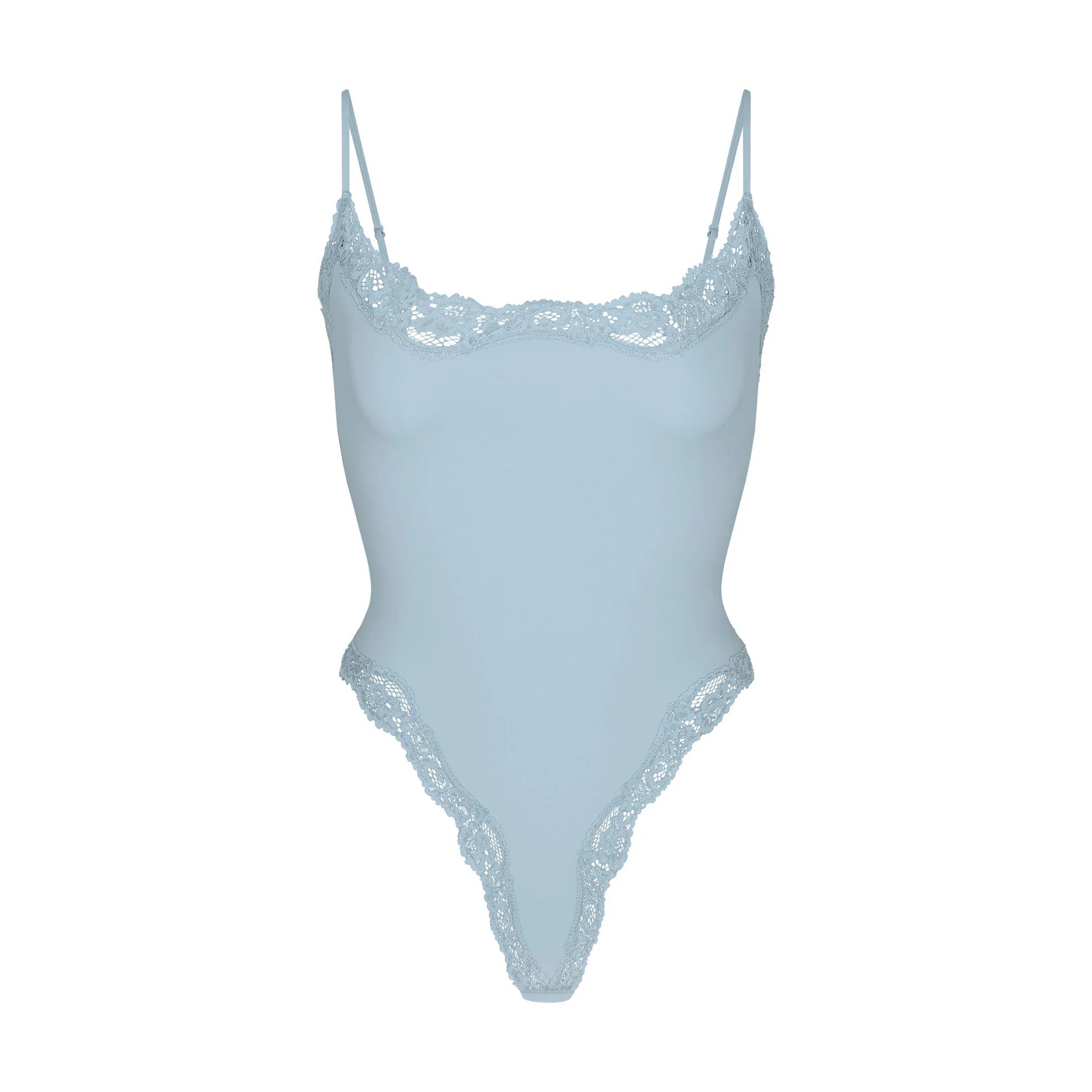 Strap Lace Base One-piece Open Crotch Comfortable