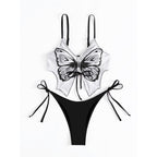 Bikini Swimsuit Female European And American Sexy Style Butterfly Swimsuit