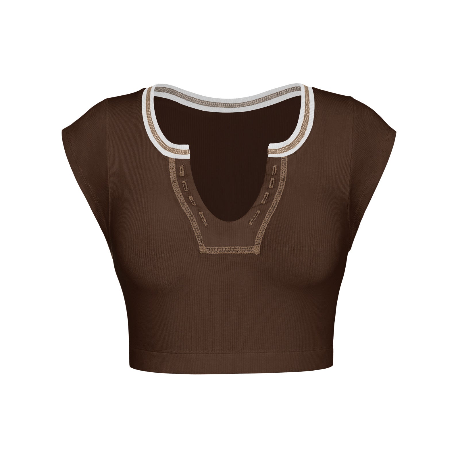 Summer Slim-fit Ultra-short Sexy Hot Girl Top Knitted Base