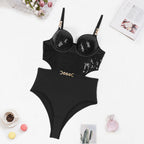Midriff Outfit Body Shaping Sleeveless Jumpsuit