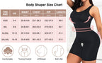 Plus Size Sleeveless Camisole Shapewear Bodysuit, Tummy Control Butt Lifting Breast Support Open Crotch Seamless Sculpting Body Shaper For Women