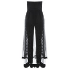 Slim bandage jumpsuit