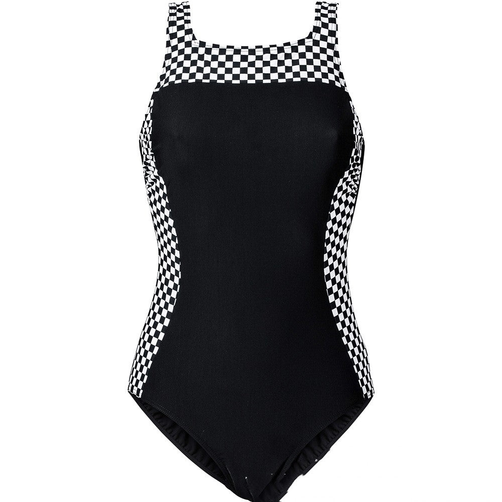 Plaid Minimalist Fashion Sexy Comfortable Swimsuit