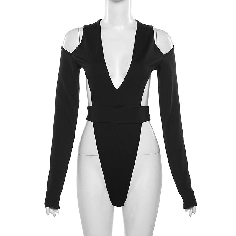 Spring New Solid Color Jumpsuit