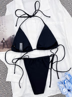 New Butterfly Lace Bikini Triangle Swimsuit
