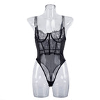Black Lace Women's Jumpsuit