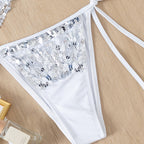 Sequin Charm Ladies Bikini One Piece Swimsuit